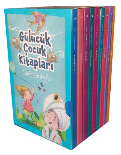 GÜLÜCÜK ÇOCUK KİTAPLARI Renkli Ciltli Kutulu Set (9 Kitap) - Cahit Zar